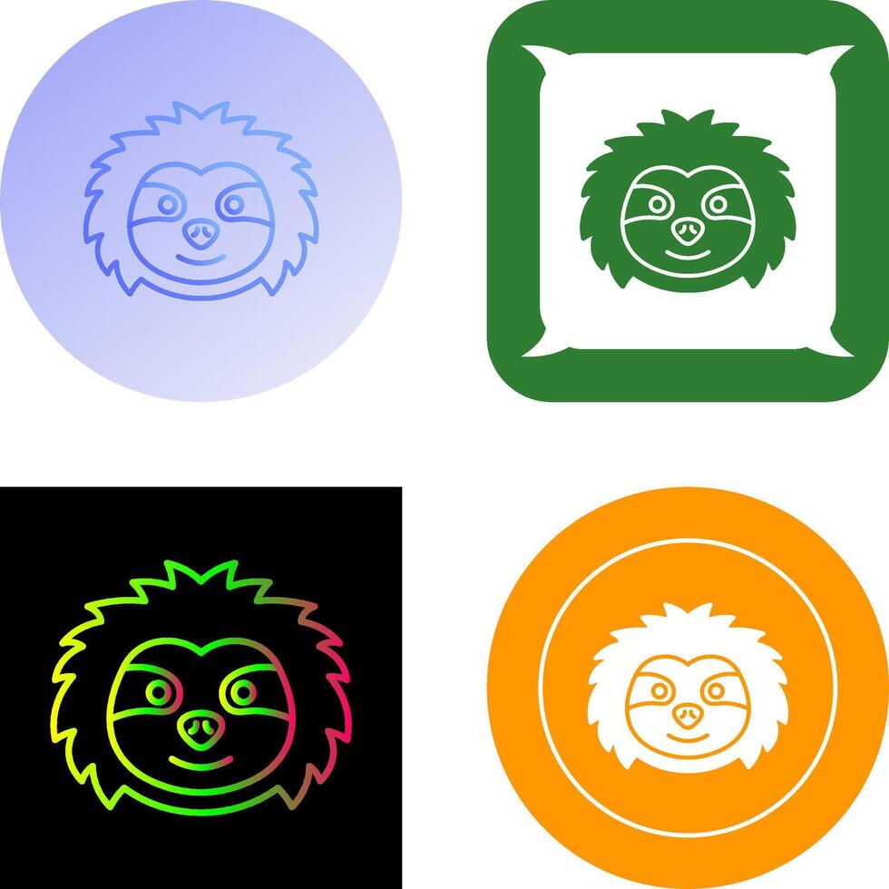 perezoso icono diseño vector