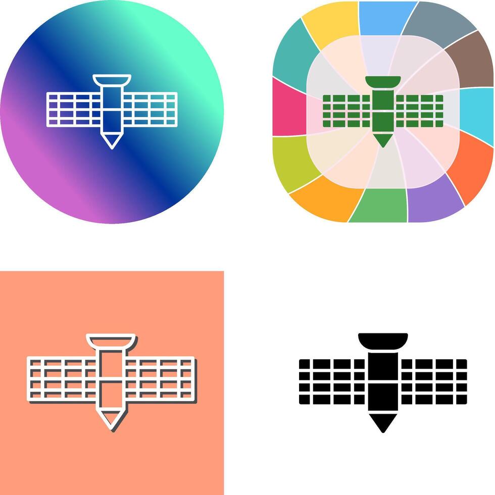 Satellite Icon Design vector