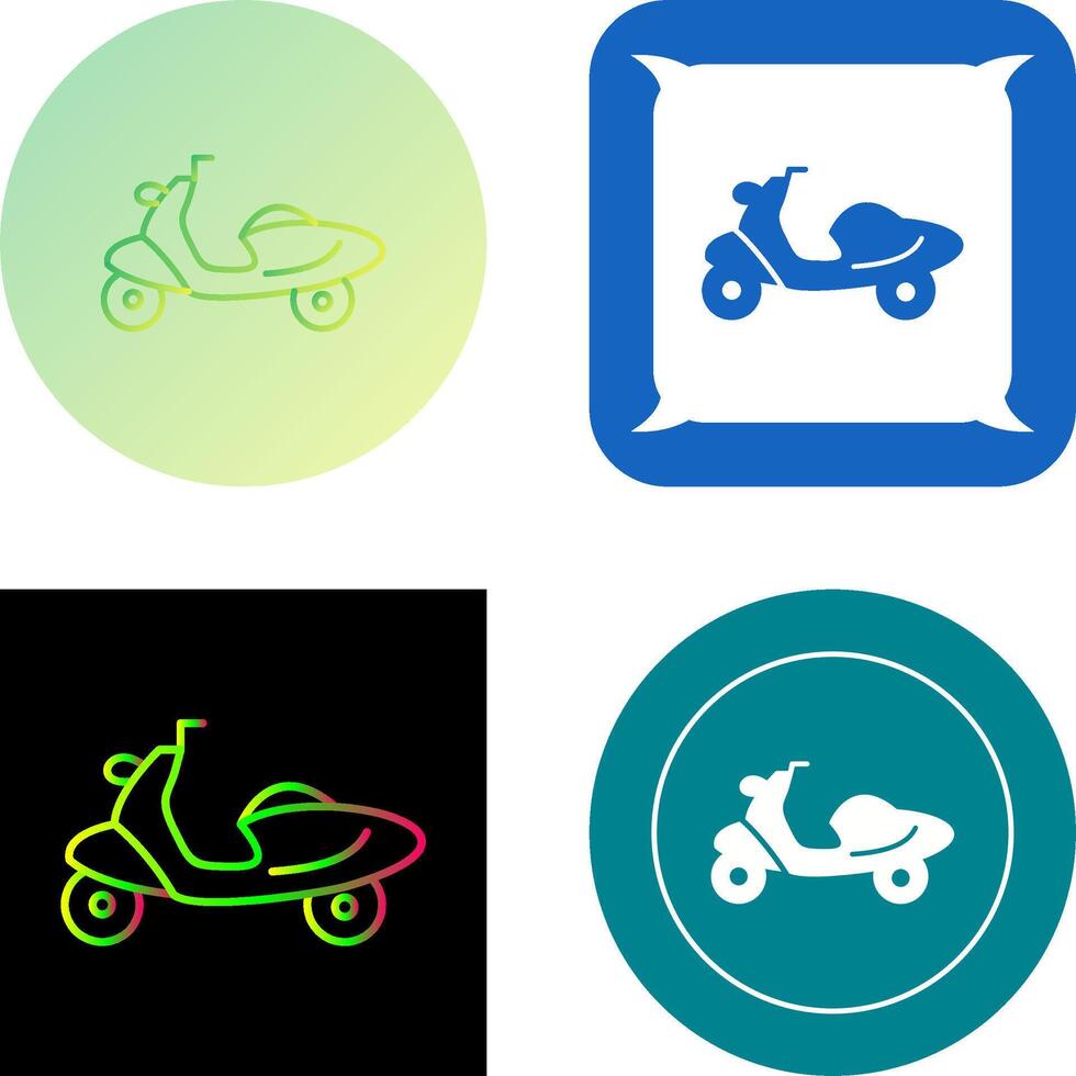 Scooter Icon Design vector