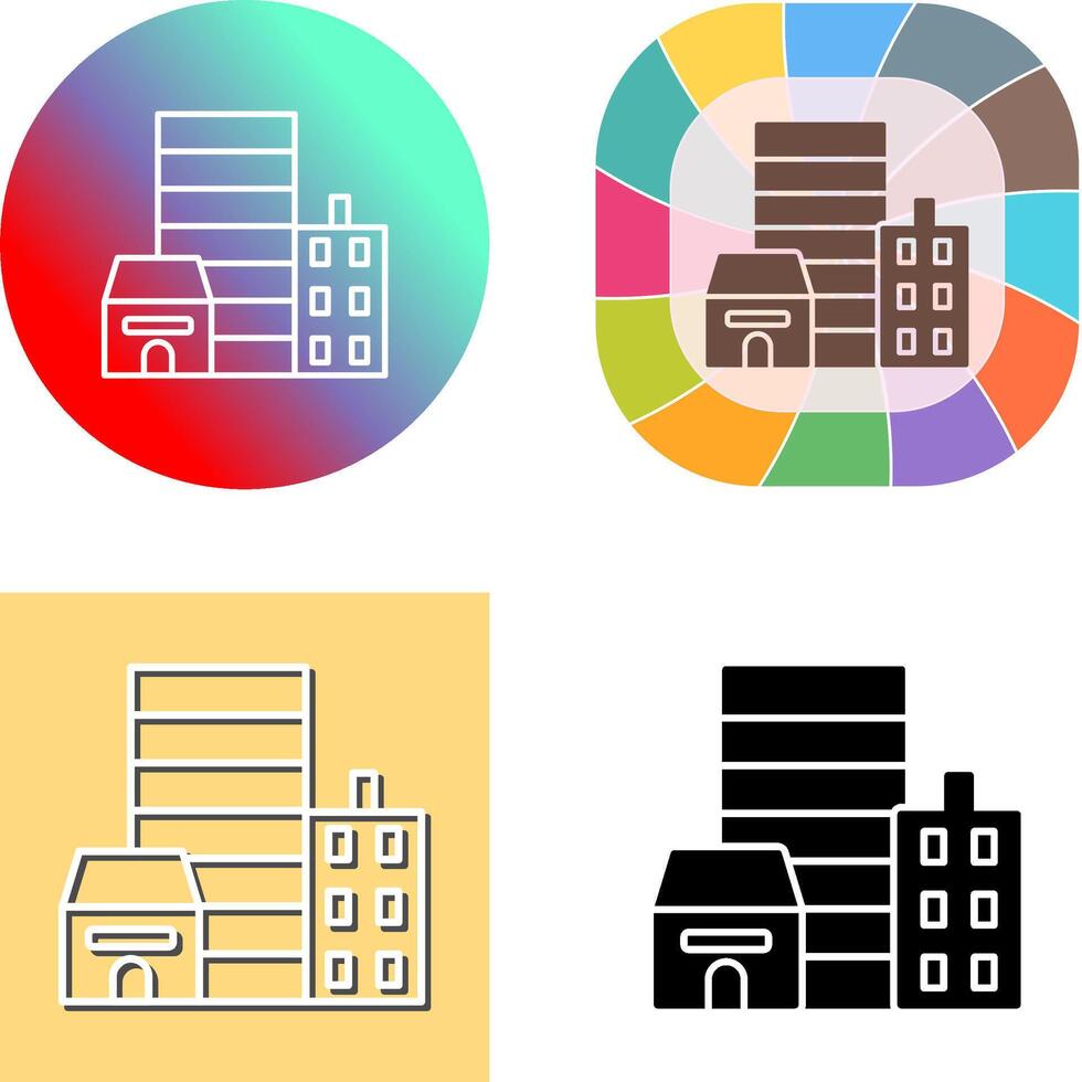 Real Estate Icon Design vector