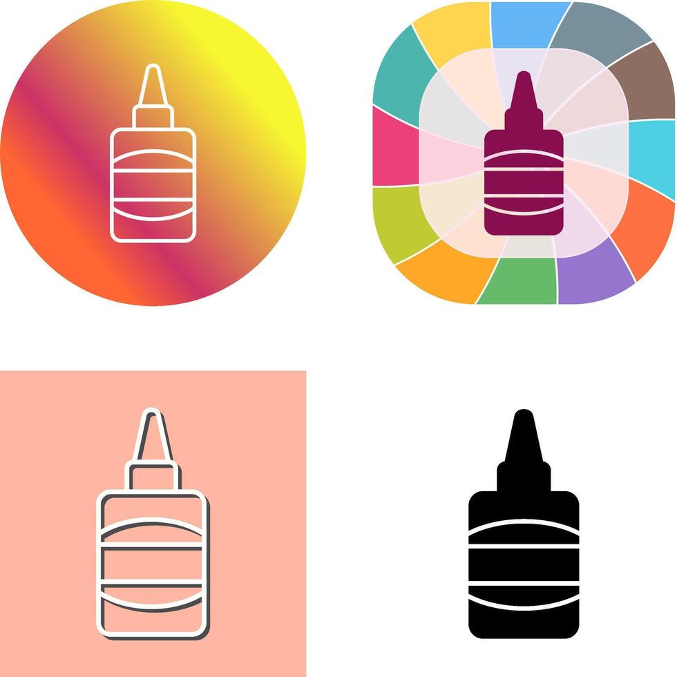 Glue Icon Design vector