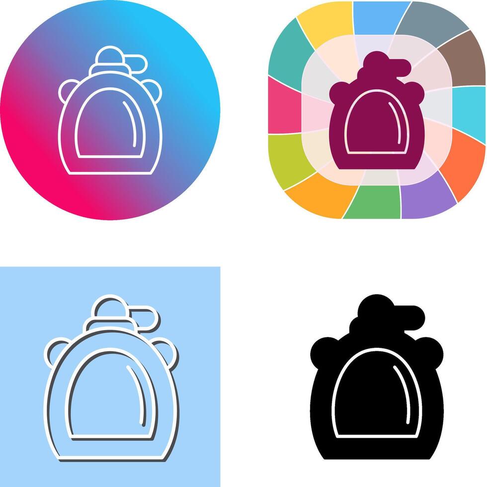 Canteen Icon Design vector