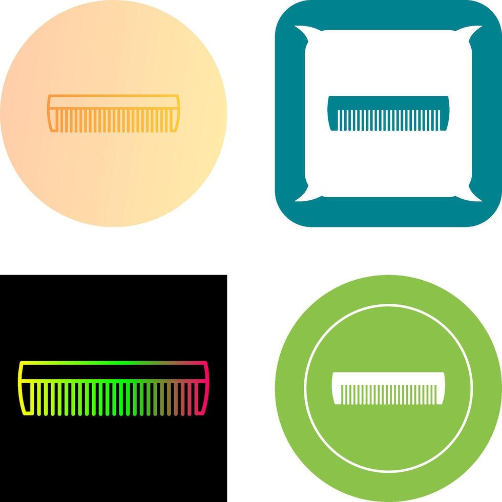 Comb Icon Design vector