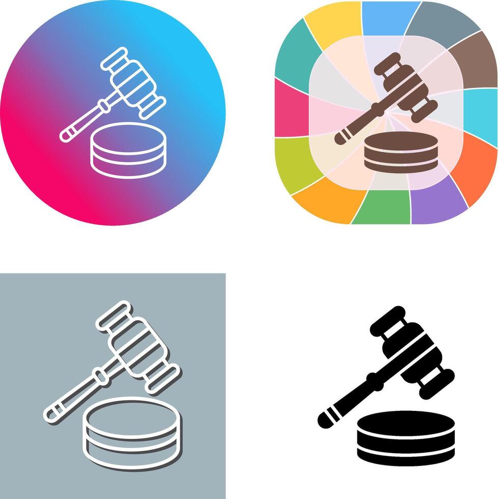 Law Icon Design vector