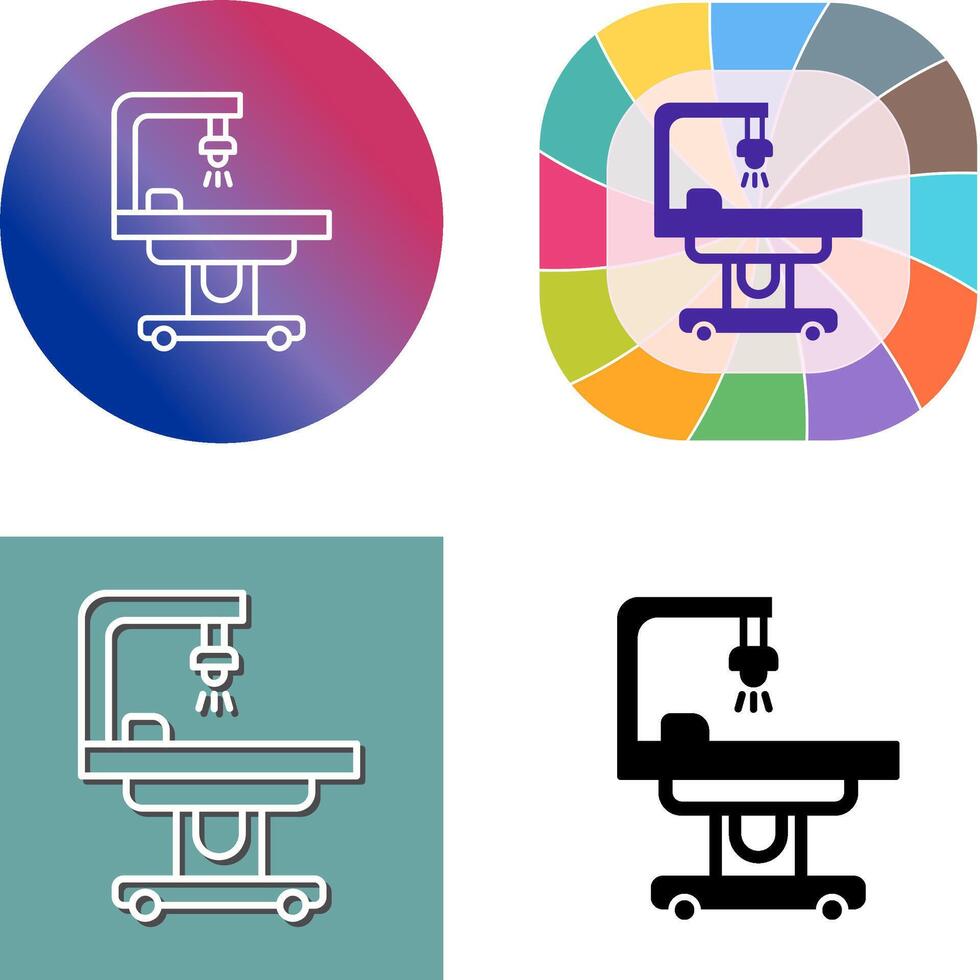 Operating Room Icon Design vector
