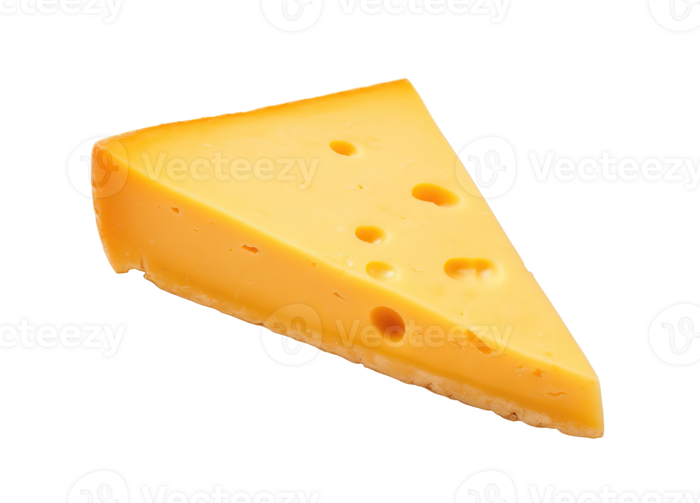 Cheese Slice isolated on transparent background png