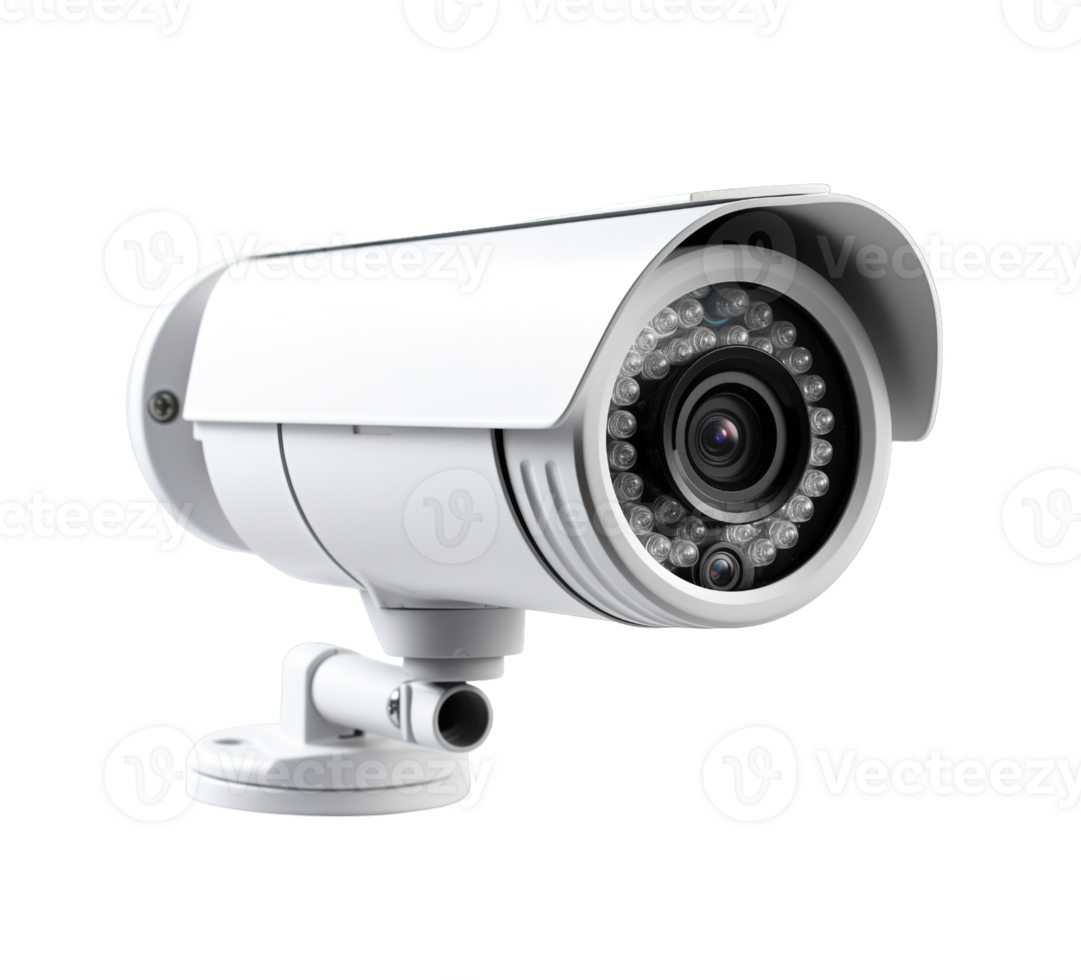 cctv veiligheid camera geïsoleerd Aan transparant achtergrond png