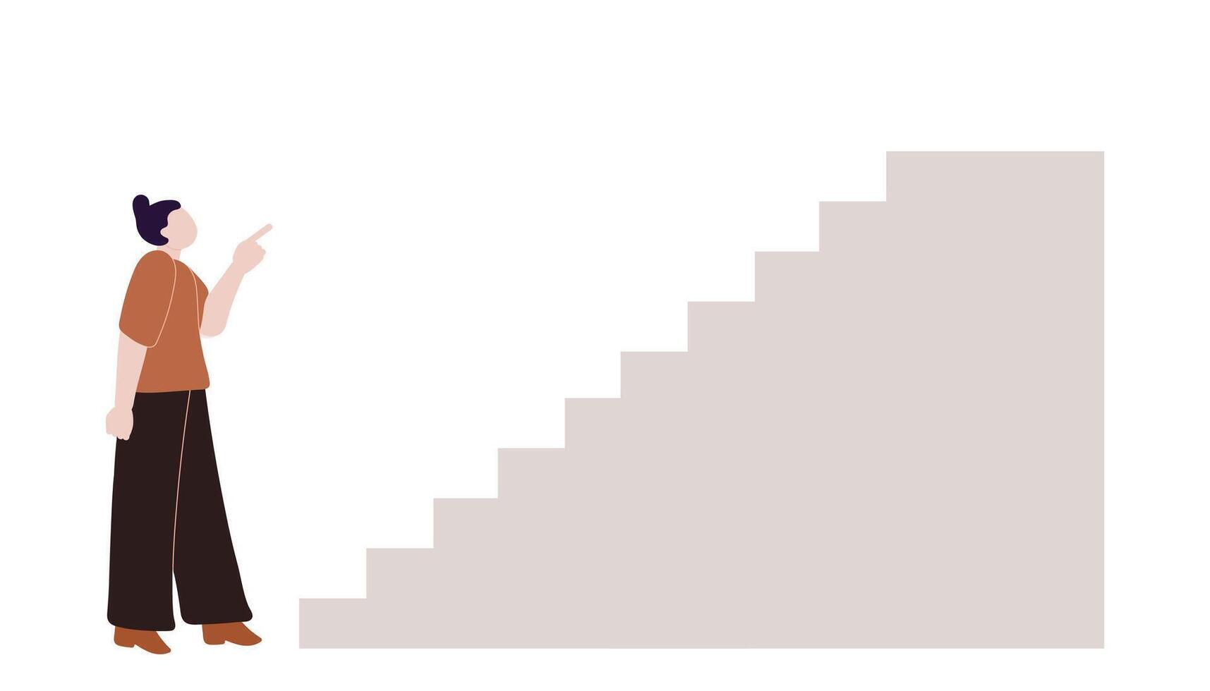 Step by step infographics illustration vector