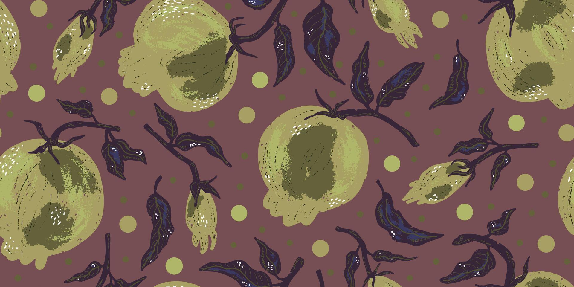 vegetable seamless pattern vector
