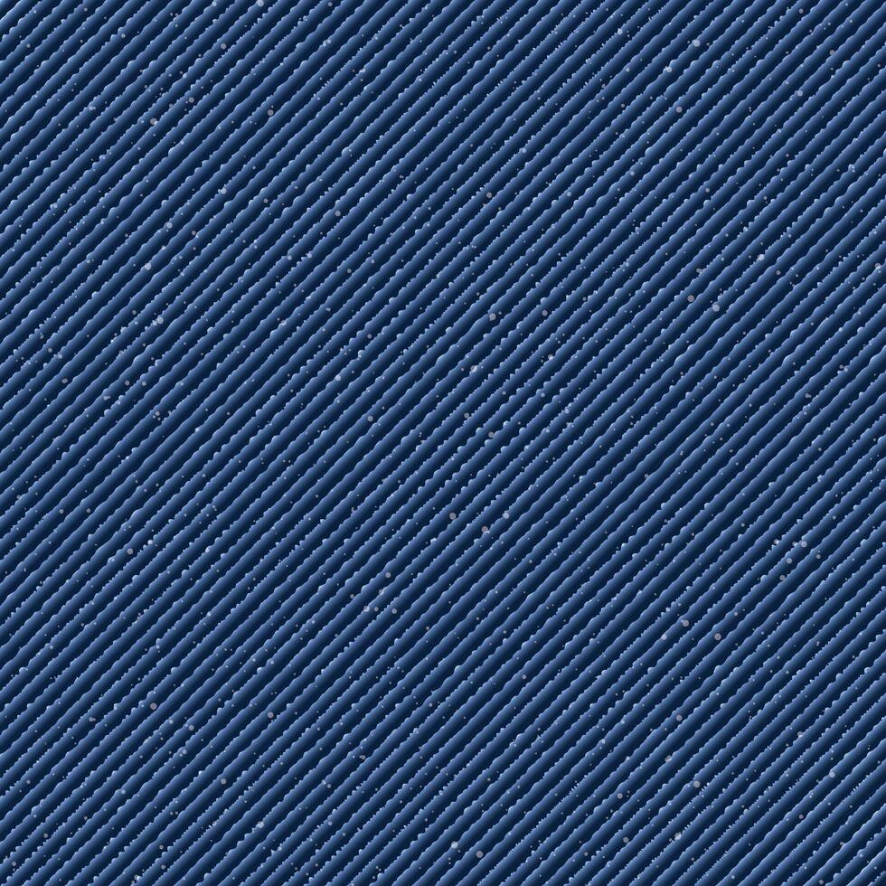 Denim blue jean textile pattern square background illustration. vector