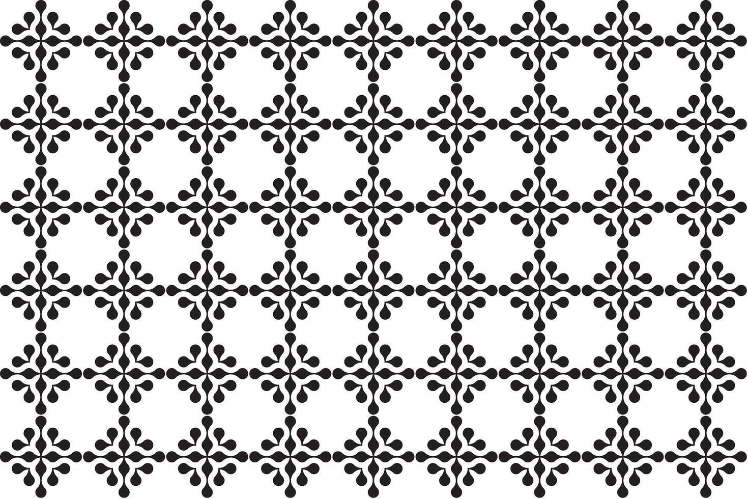 Illustration pattern, Abstract Geometric Style. Repeating of abstract black circle shape on white background. vector
