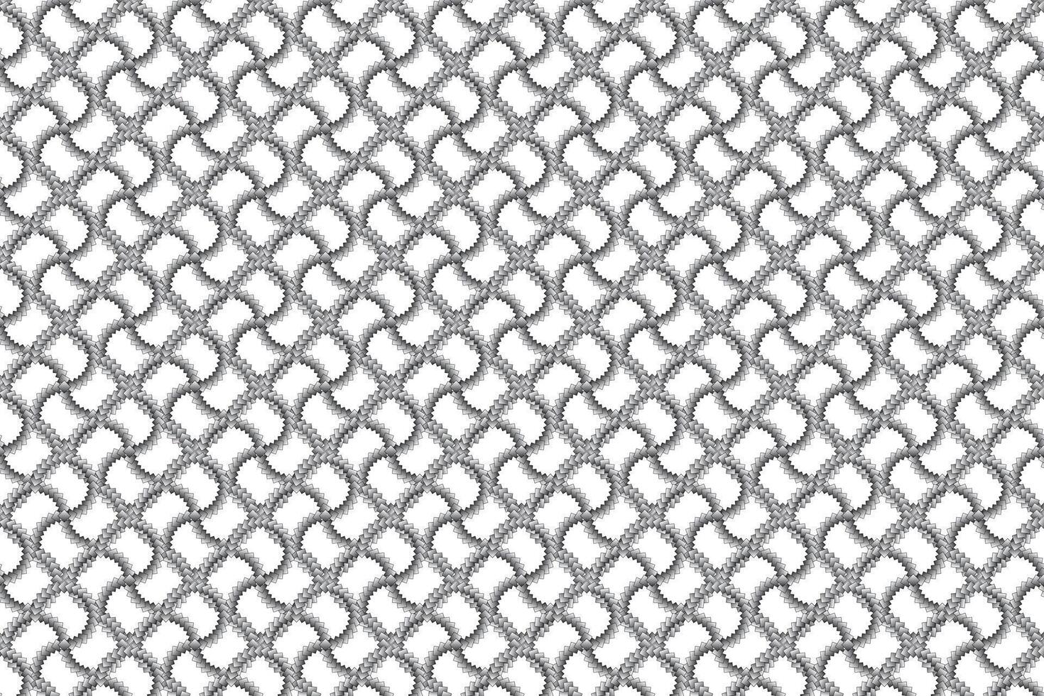 Illustration pattern, Abstract Geometric Style. Repeating of abstract multicolor of square in line shape on white background. vector