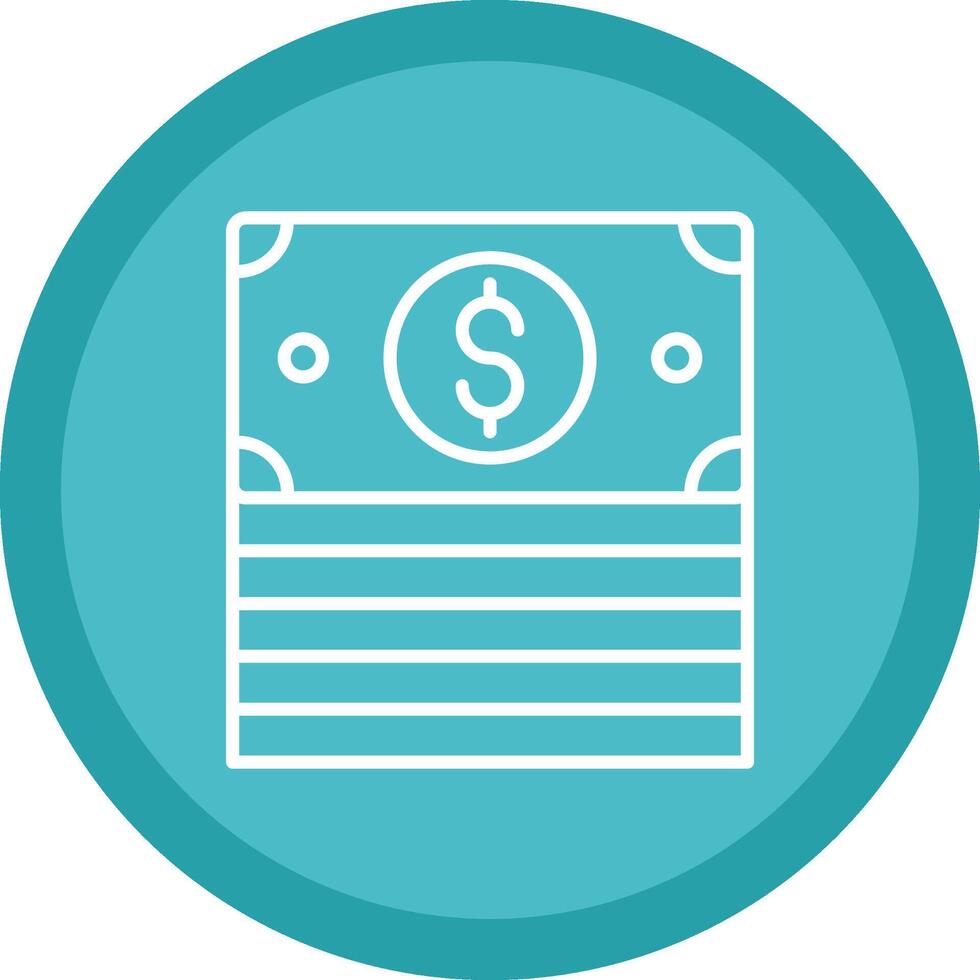 Stack Line Multi Circle Icon vector