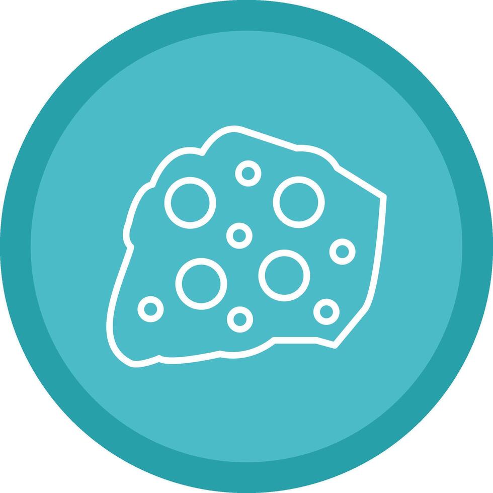 Rock Line Multi Circle Icon vector