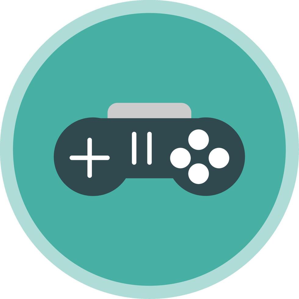 Game Development Flat Multi Circle Icon vector