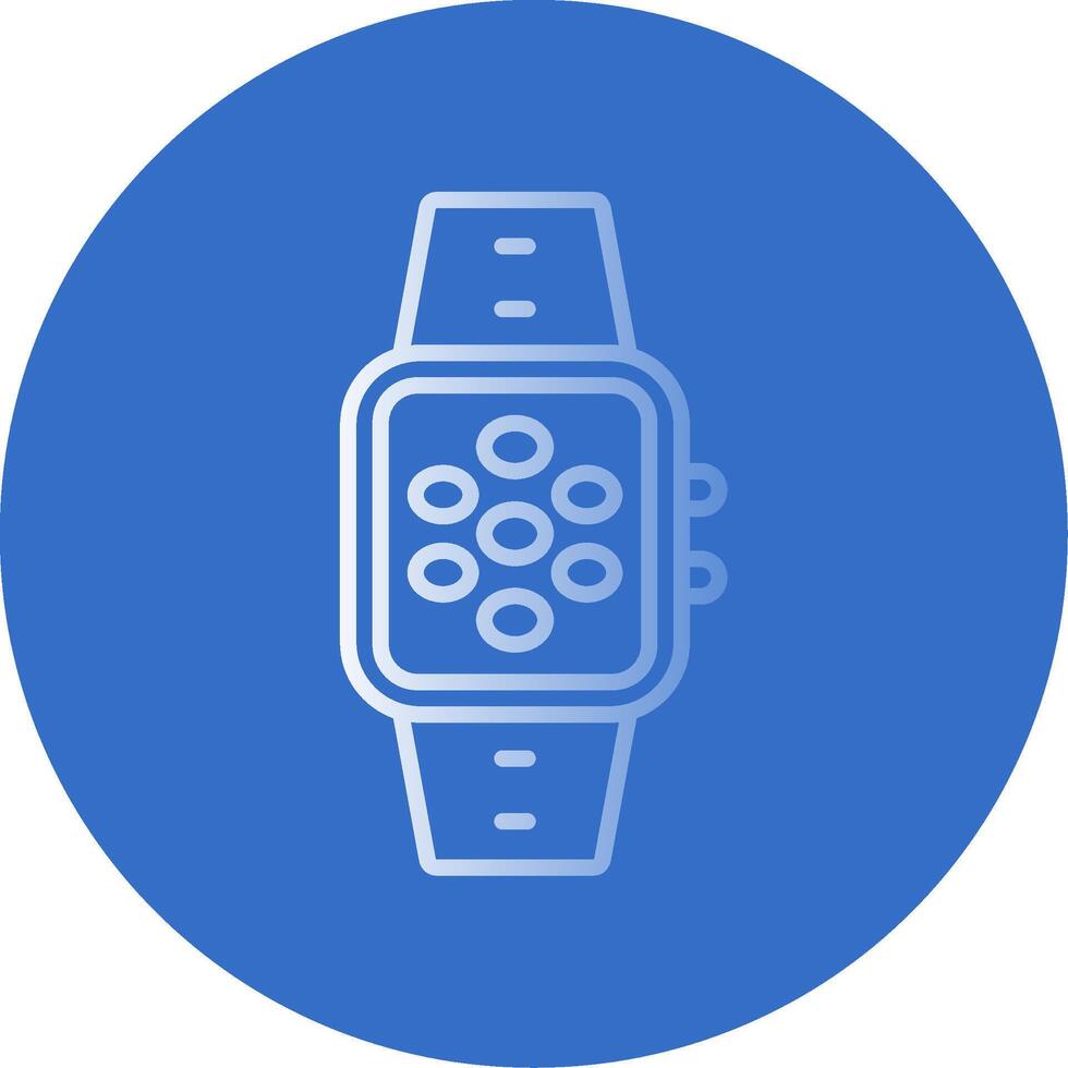 Apps Flat Bubble Icon vector
