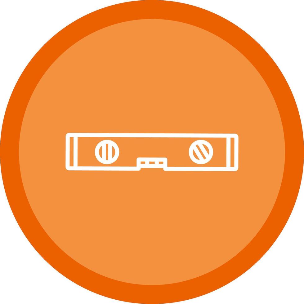 Level Tools Line Multi Circle Icon vector
