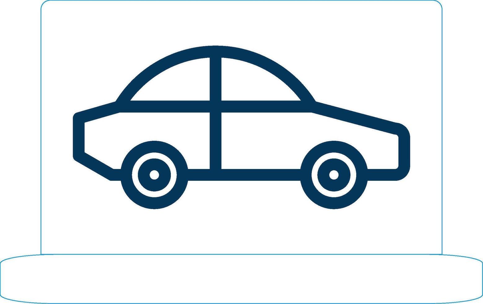 OnLine Blue Two Color Shop Line Blue Two Color Icon vector