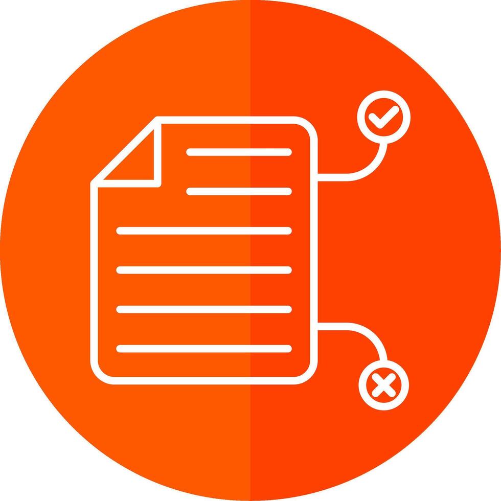 Tasks Line Yellow White Icon vector