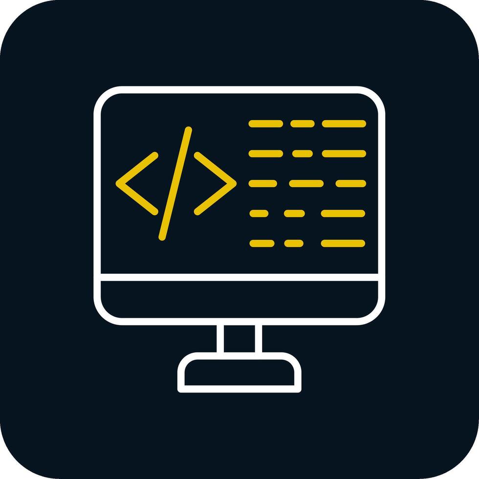 Coding Line Red Circle Icon 44189854 Vector Art at Vecteezy