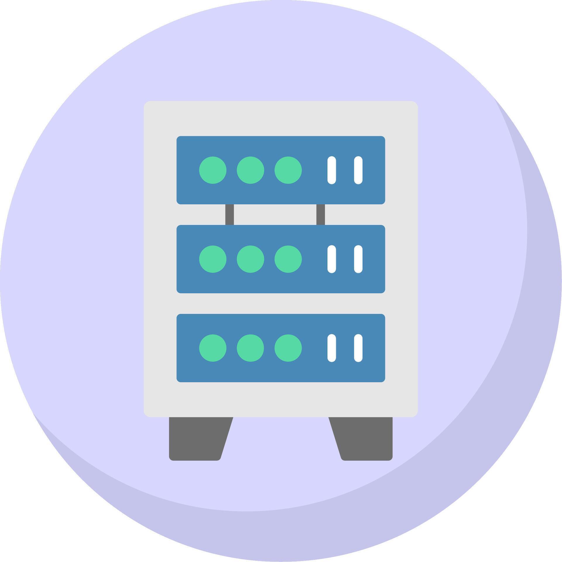 Server Rack Flat Bubble Icon 44191785 Vector Art at Vecteezy