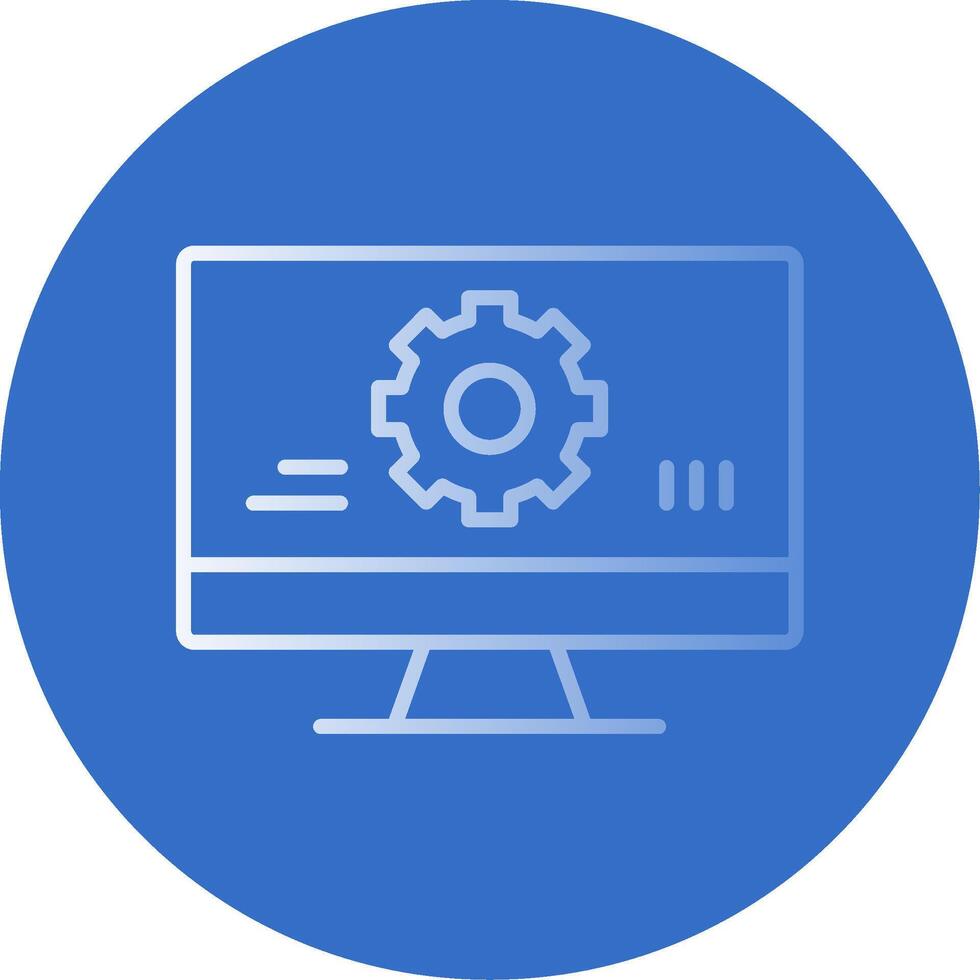 Monitoring Software Flat Bubble Icon 44191803 Vector Art at Vecteezy