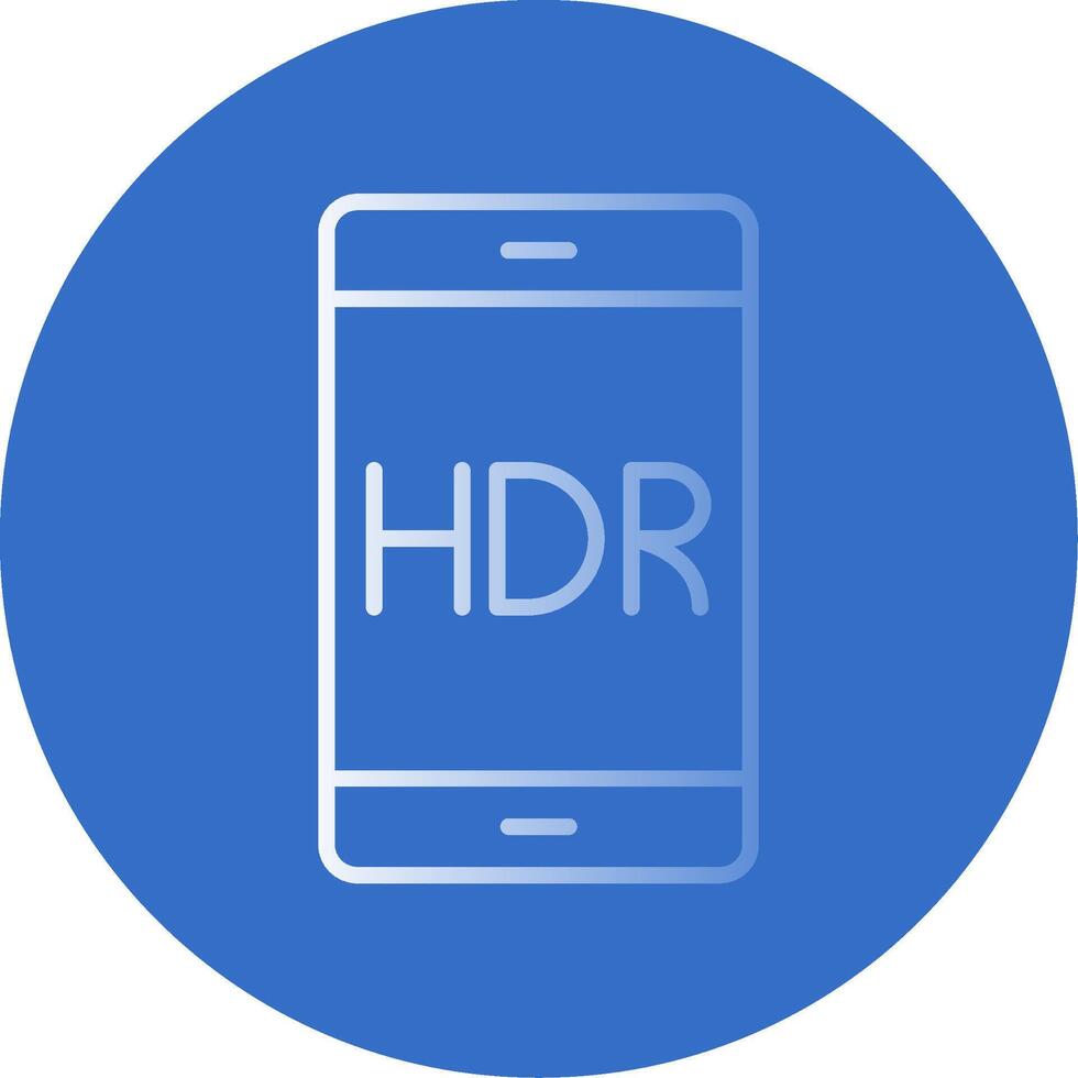 Mobile Flat Bubble Icon vector