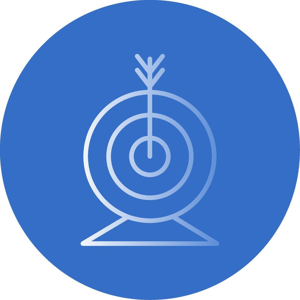 Targeting Flat Bubble Icon vector