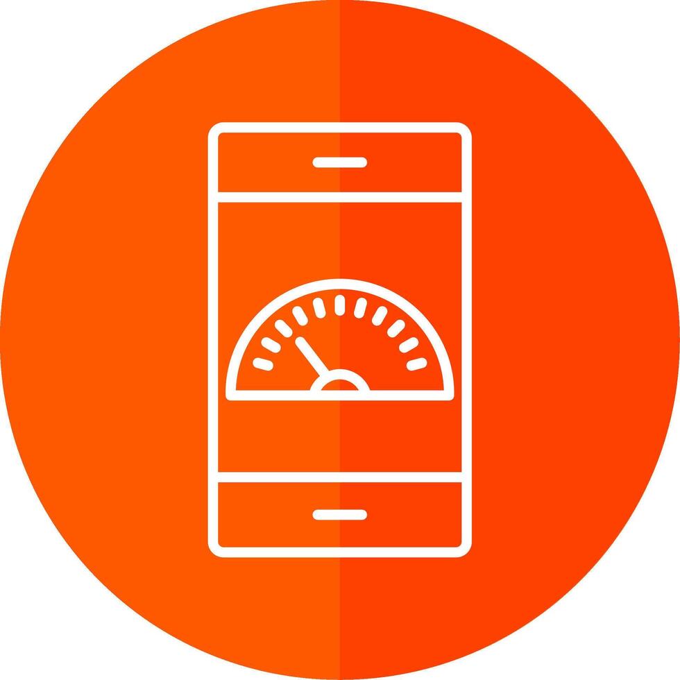 Dashboard Line Yellow White Icon vector