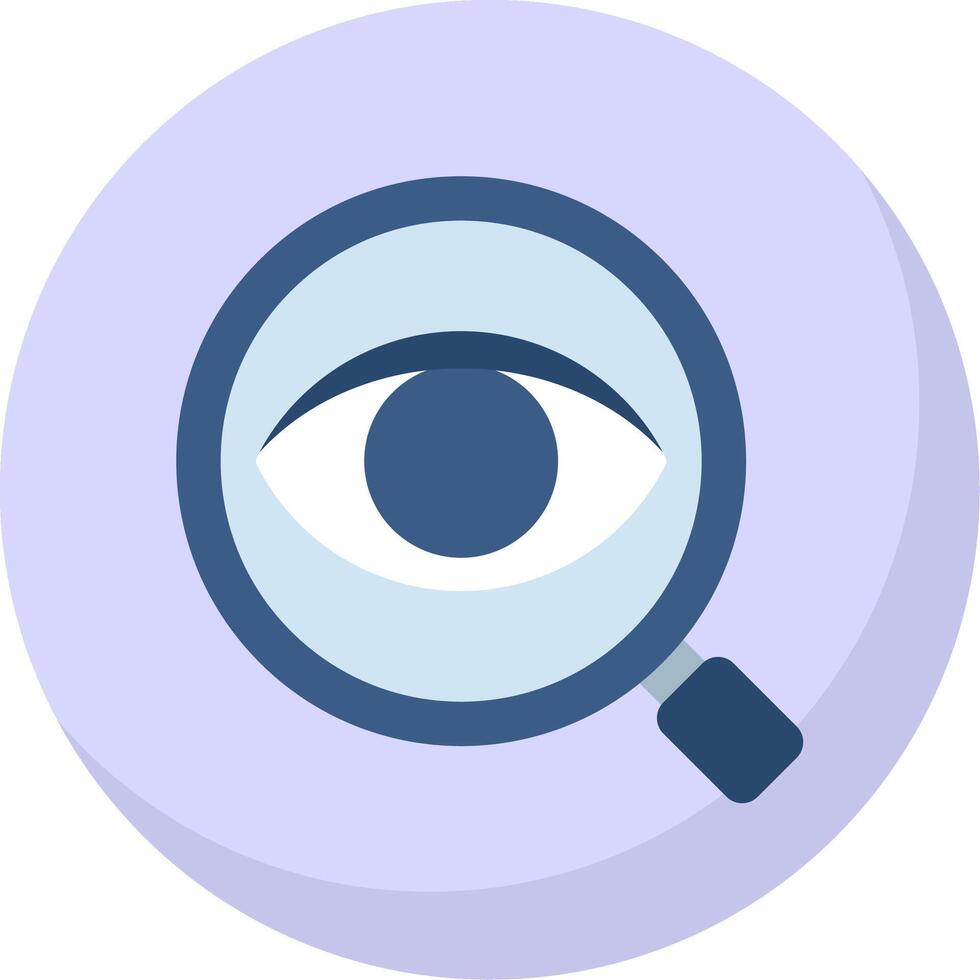 Unknown Flat Bubble Icon vector