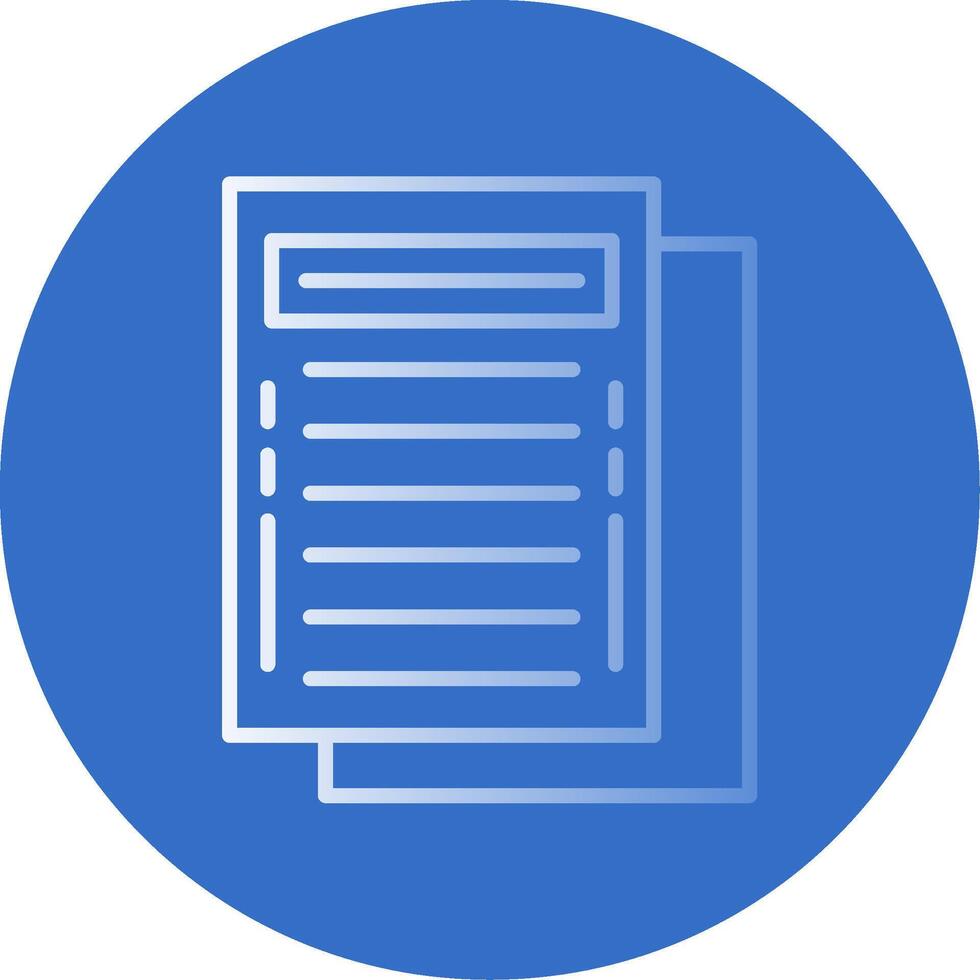 Task Flat Bubble Icon vector