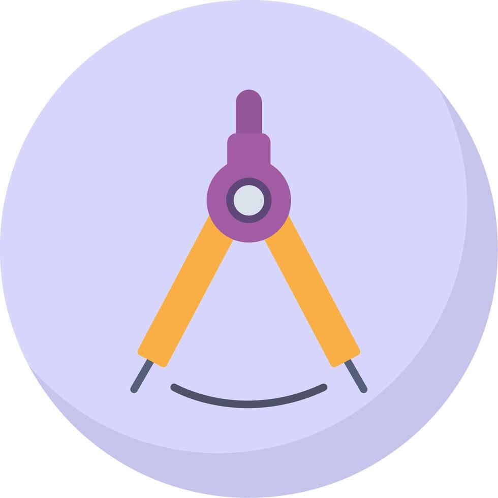 Dividers Flat Bubble Icon vector