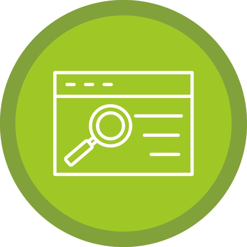 Quality Assurance Line Multi Circle Icon vector