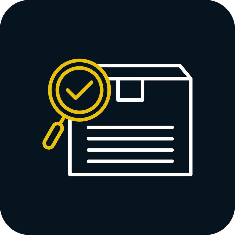 Product Standers Line Red Circle Icon vector