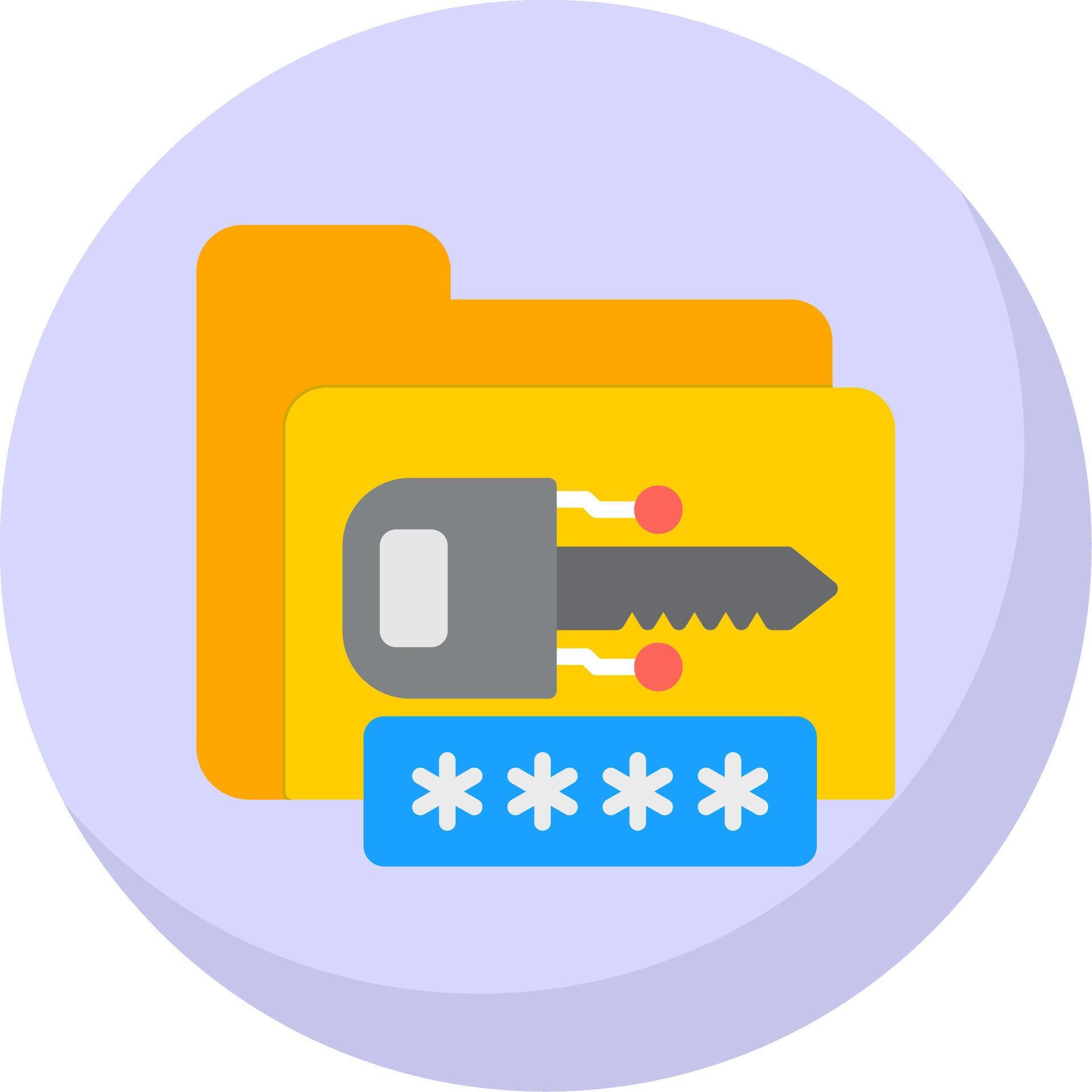 Encryption Flat Bubble Icon 44201535 Vector Art at Vecteezy