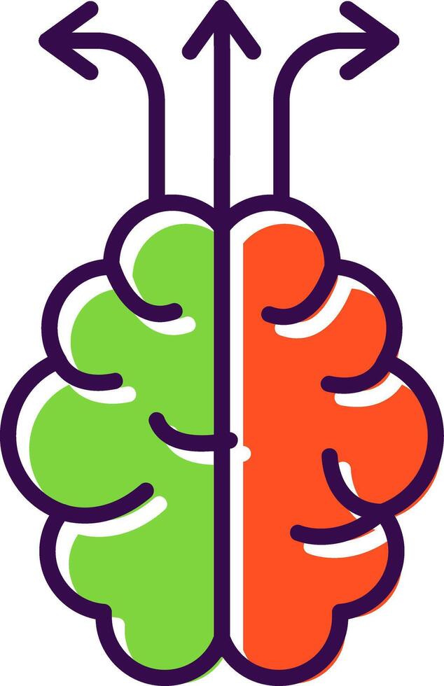 Idea filled Design Icon vector