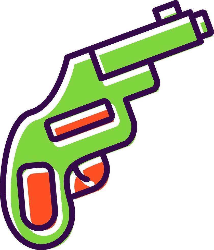 Flare filled Design Icon vector