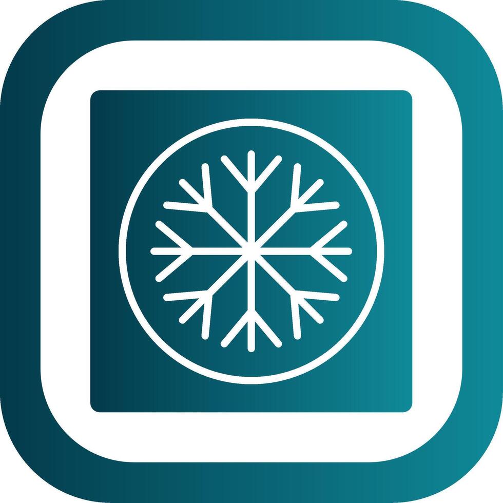 Ac Glyph Gradient Corner Icon vector