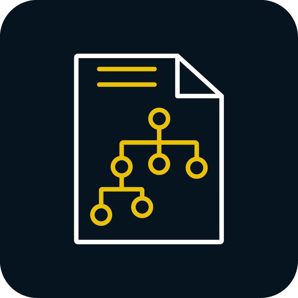 Flow Line Red Circle Icon vector