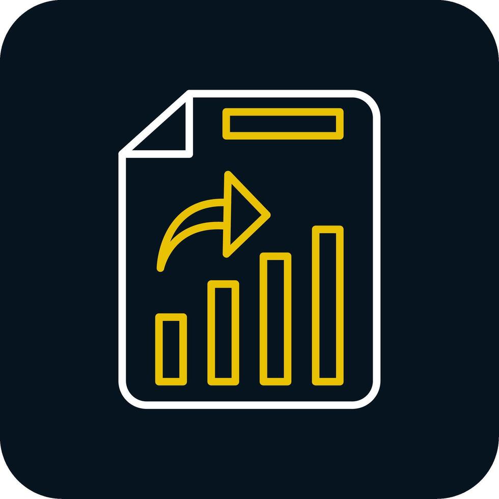 File Line Red Circle Icon vector