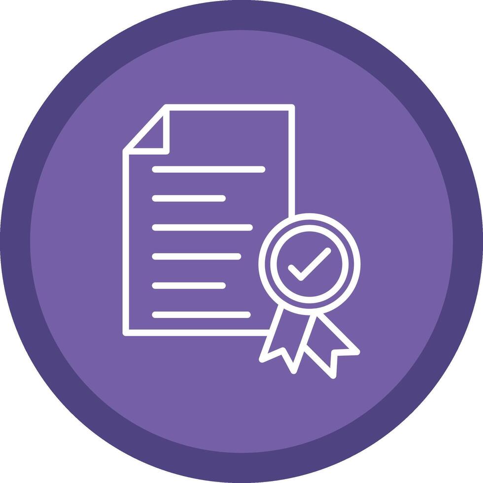 Quality Line Multi Circle Icon vector