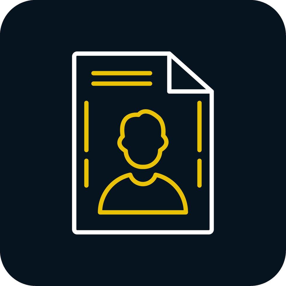 File Line Red Circle Icon vector
