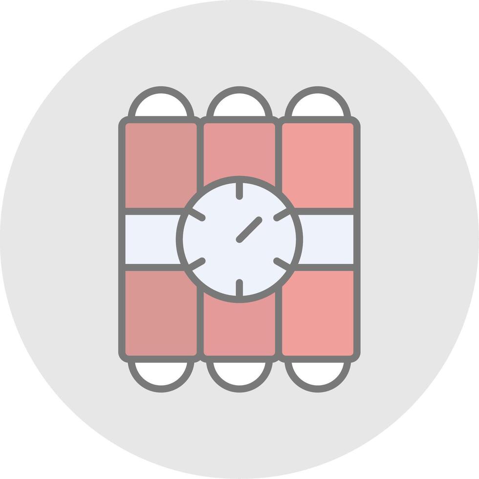 C4 Line Filled Light Icon vector