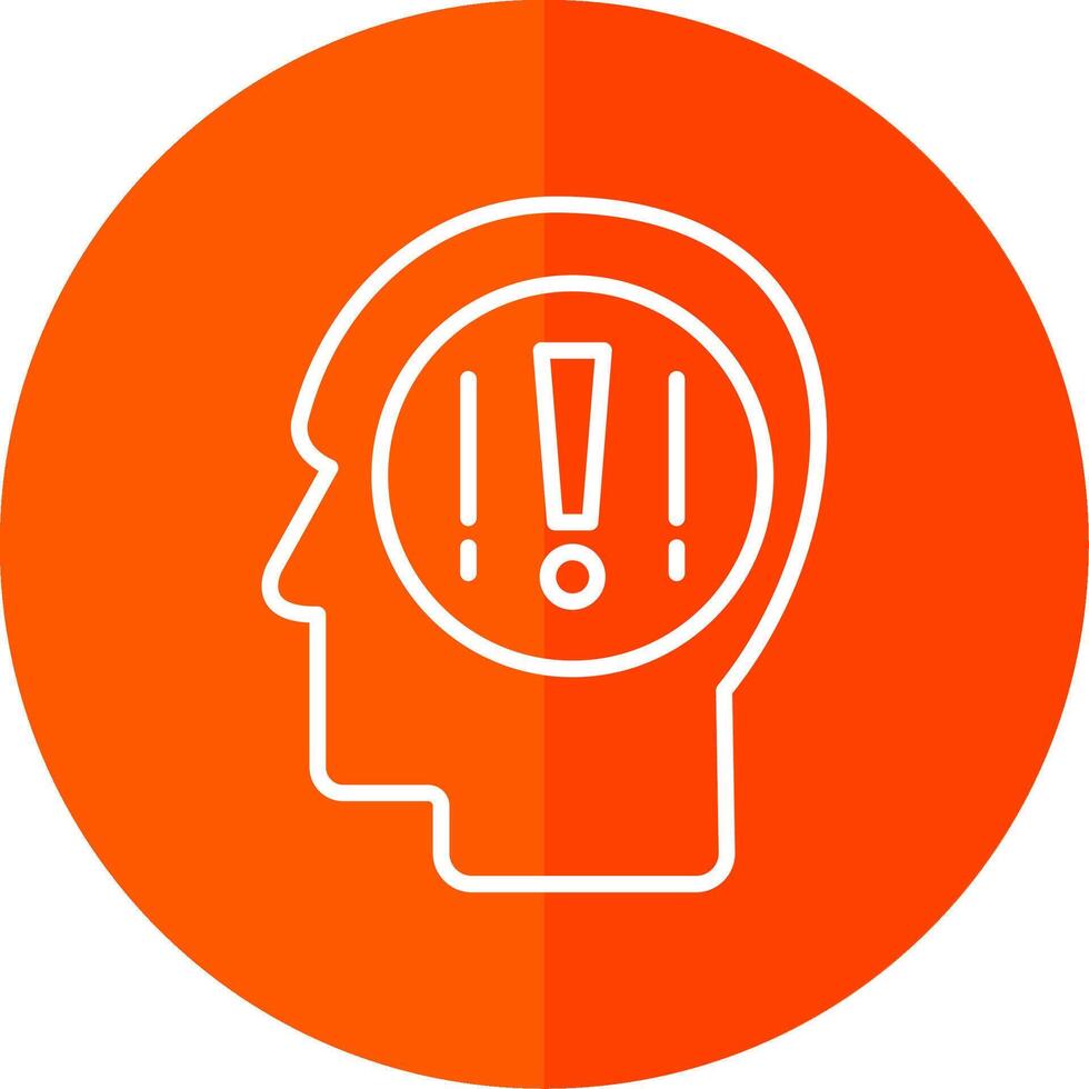 Good Idea Line Yellow White Icon vector