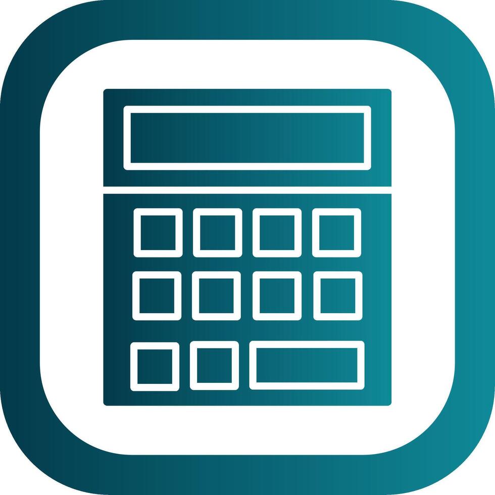 Editorial Design Glyph Gradient Corner Icon vector