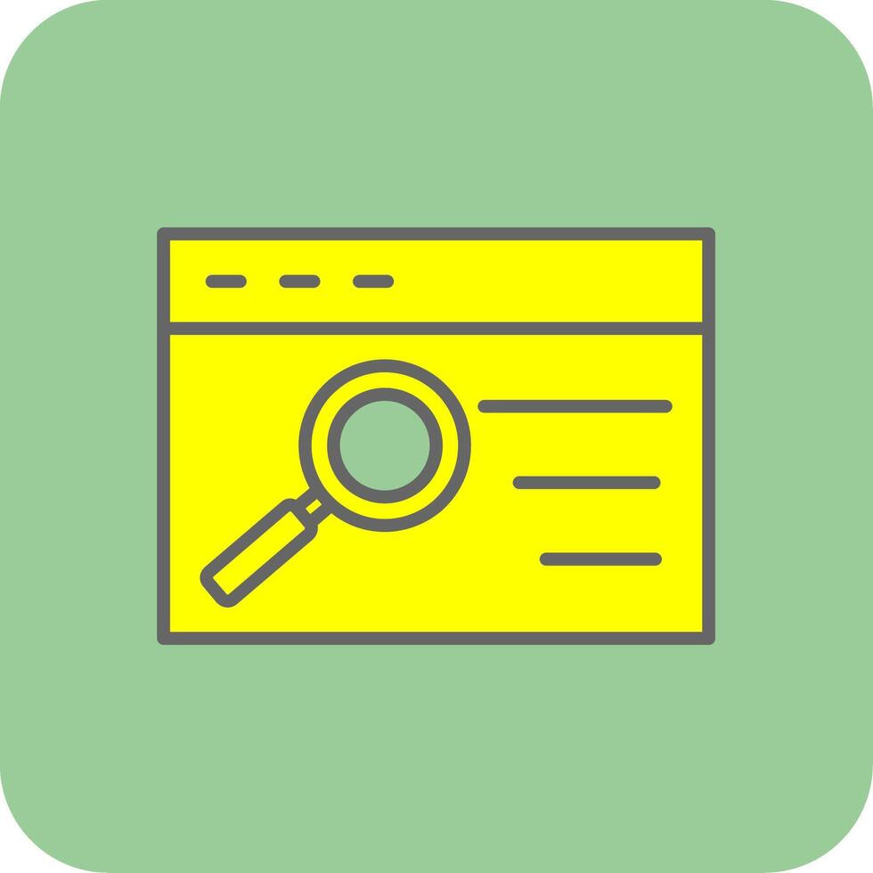 Quality Assurance Glyph Gradient Corner Icon vector