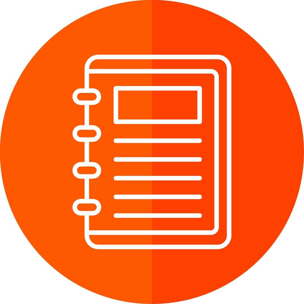 Take Note Line Yellow White Icon vector
