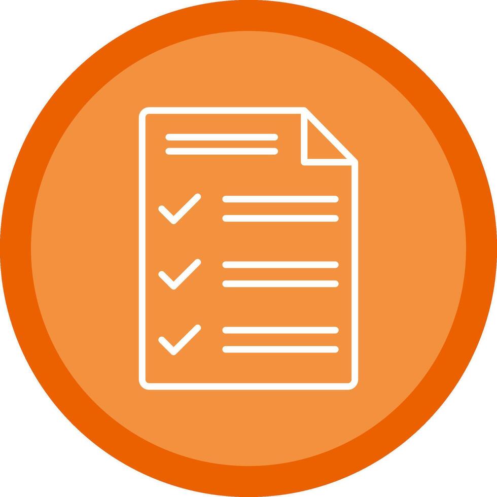 Customs Declaration Line Multi Circle Icon vector