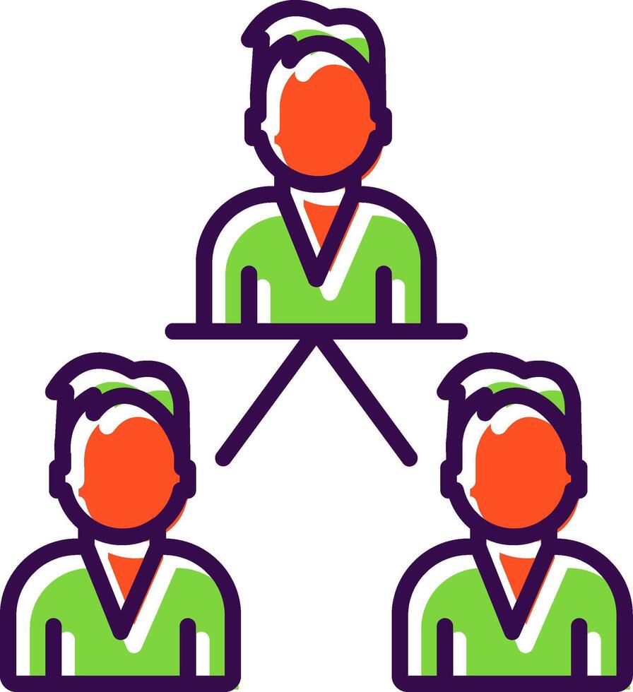 Seo Group filled Design Icon vector