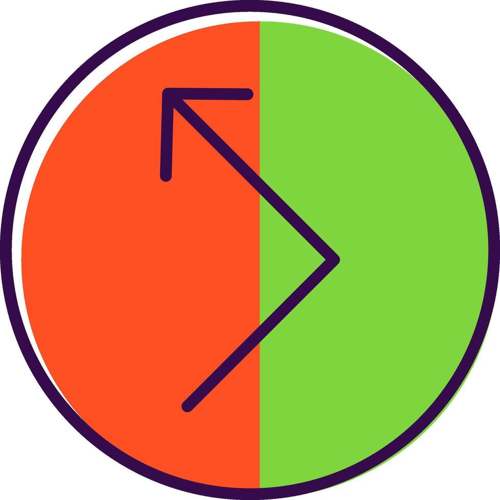 Bounce filled Design Icon vector
